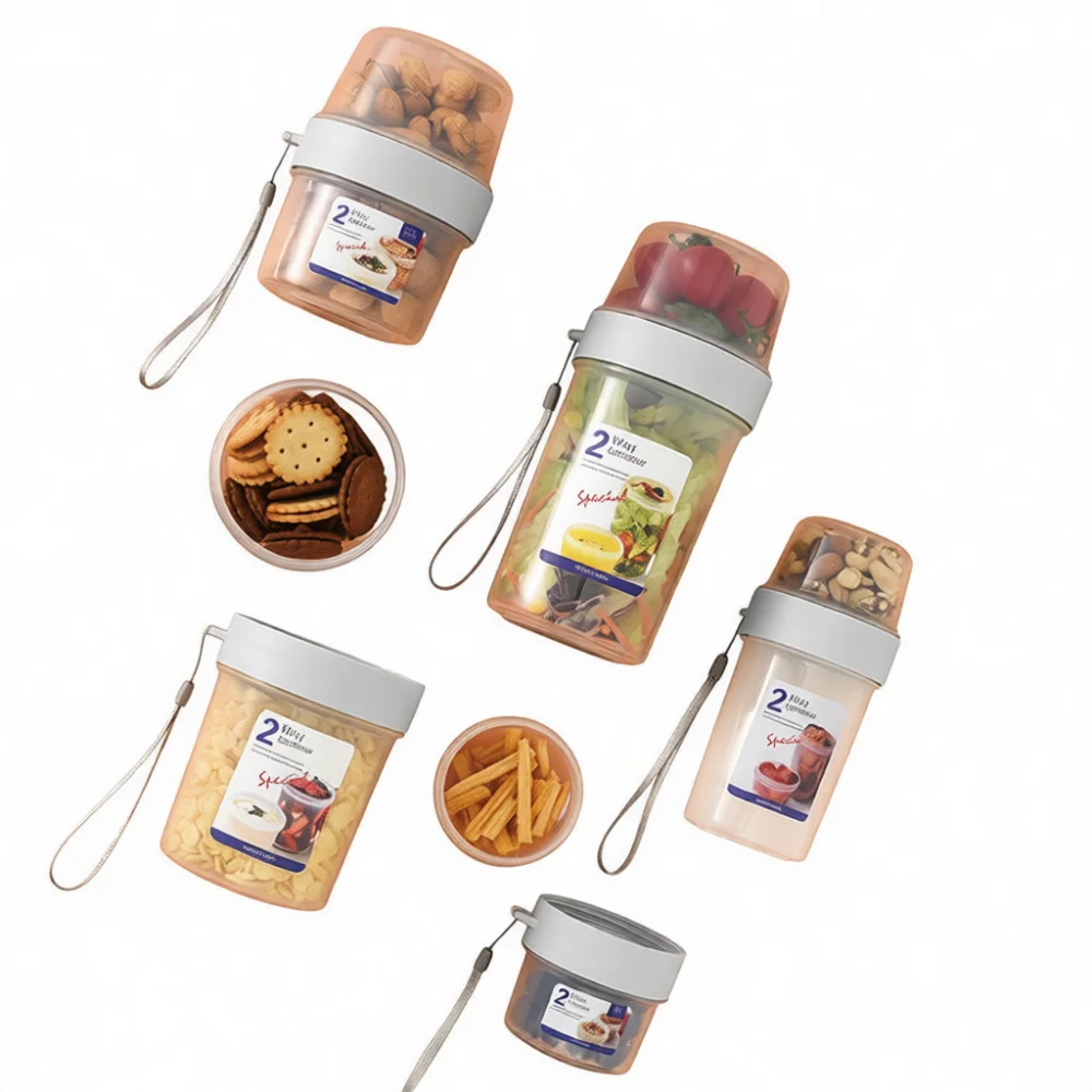 Double Layer Leakproof Food Pr - đánh giá và giá Baby Food Snacks Yogurt
