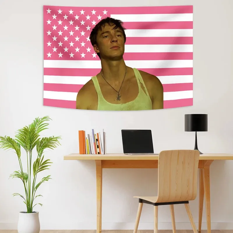 

IJL62Rafe Cameron American Flag Tapestry Poster Indoor Drew Banner Wall Hanging Bedroom Living Room Decorating Items Dorm De4Th^