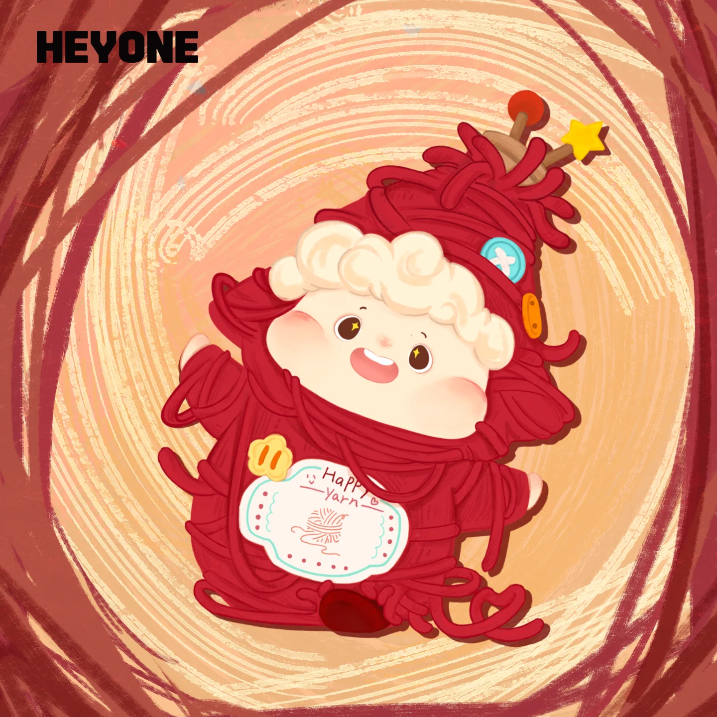 حقيقي نمط جديد Heyone Hudodo متعة خلق استوديو سلسلة صندوق أعمى صندوق غامض شخصيات لعبة عصرية مفاجأة هدية عيد #5