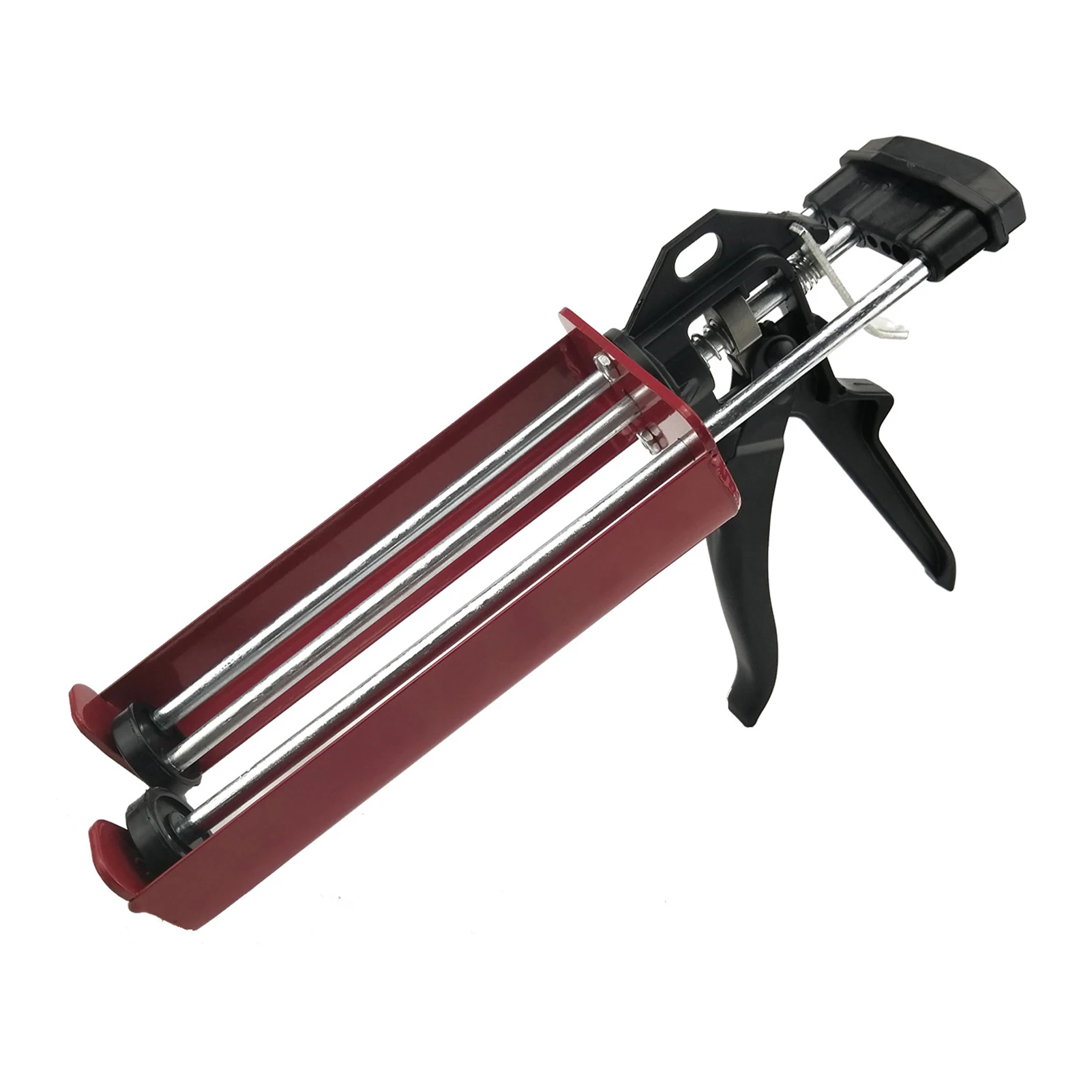 New Manual Dual Cartridge Caulking Gun Two-Component Caulking Gun Iron Adhesive Applicator Gun for Epoxy Acrylic Polyurethane