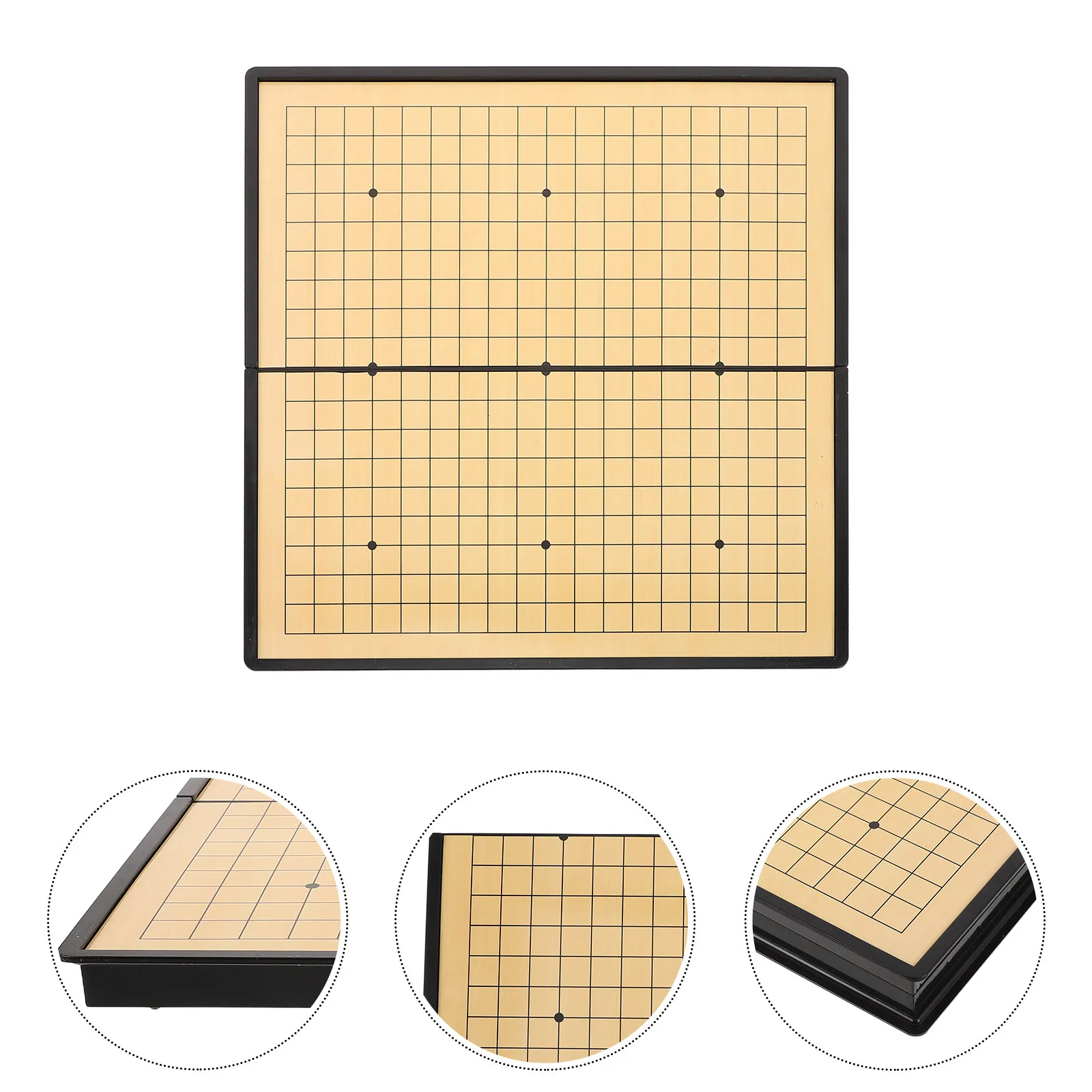 tabuleiro-de-go-portatil-e-dobravel-de-32cm-com-superficie-ranhurada-precisa-conjunto-leve-para-pratica-e-ensino-para-iniciantes-e-adultos