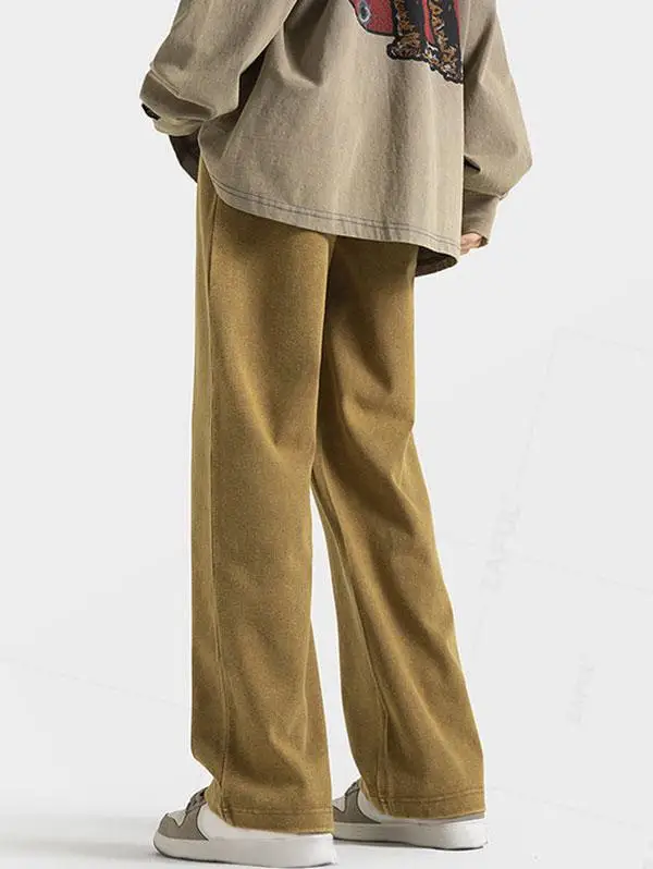 ZAFUL Solid Color Drawstring Basic Casual Pants
