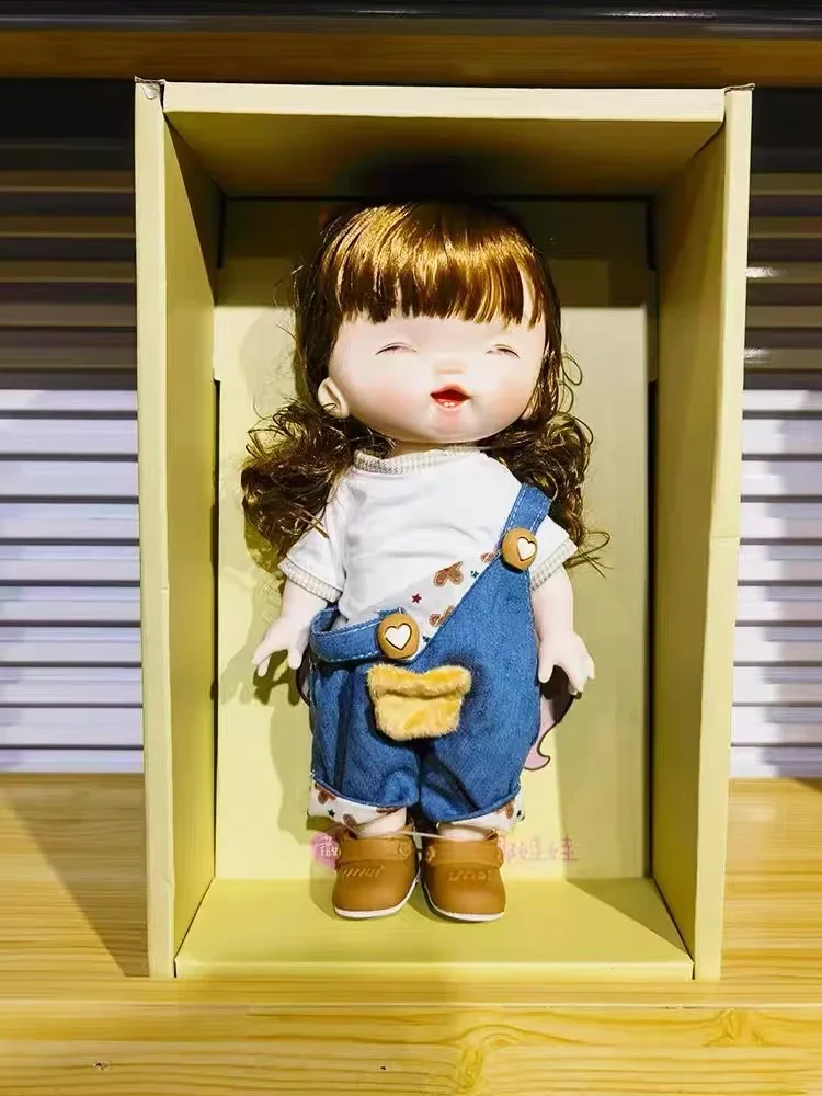 Cute doll joint movable doll decoration change doll model give girl birthday gift good friend play house toy