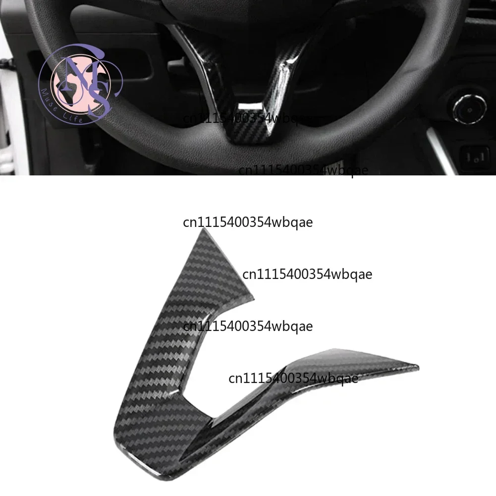 ZOCI- Carbon Fiber Steering Wheel Cover Trim Accessories for Onix 2011 2012 2013 2014 2015