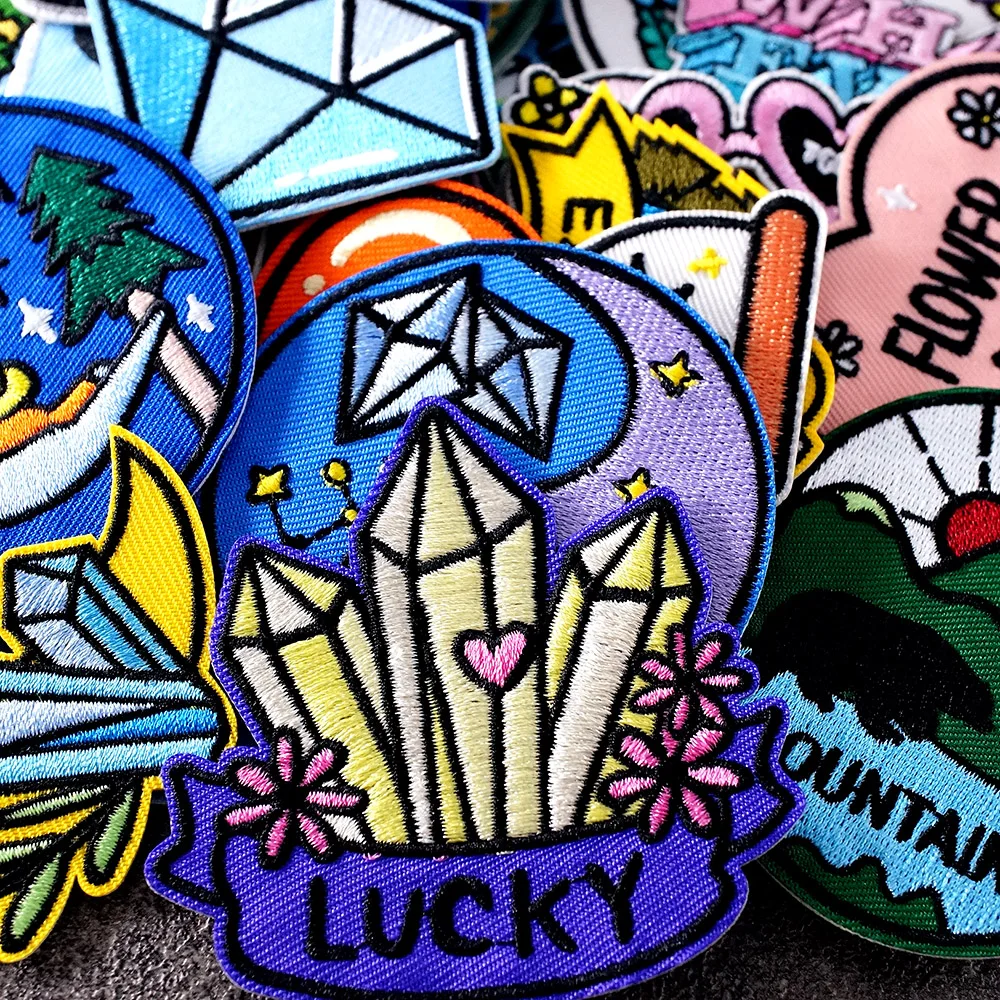 Can't Touch This Patch Badges Embroidery Patches Applique Ironing Clothing Sewing Supplies Decorative Camping Wilderness