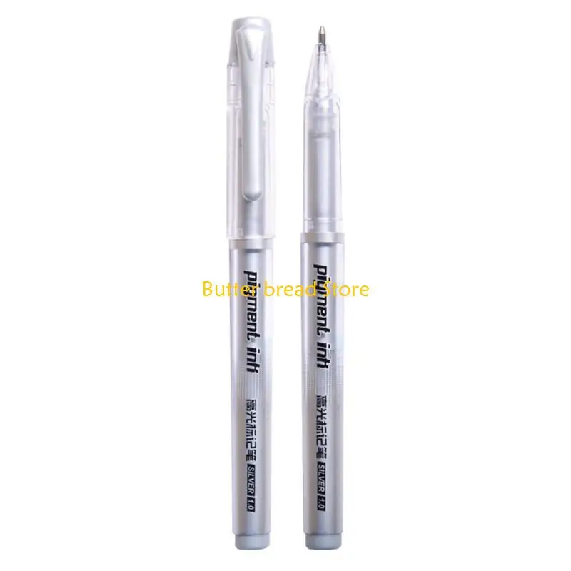 W89C 1 mm Fine Liner Pen Art Dibujo placa blanca o dorada para artistas principiantes