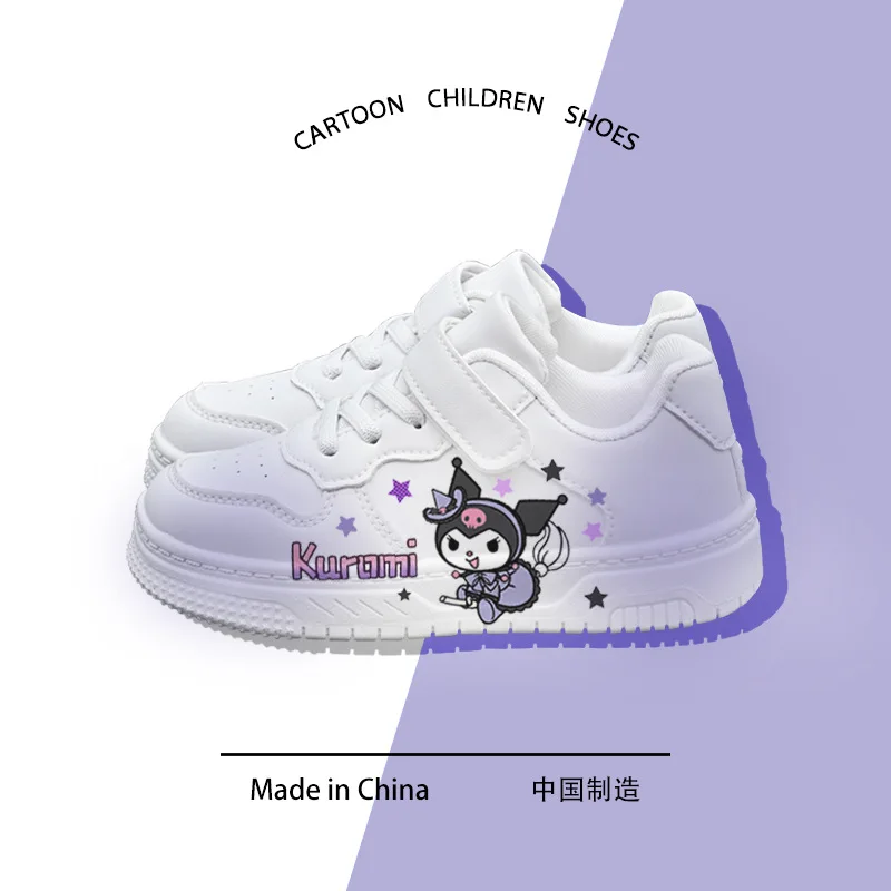 

New cartoon kids Kuromi princess cute Casual shoes soft bottom sports shoes