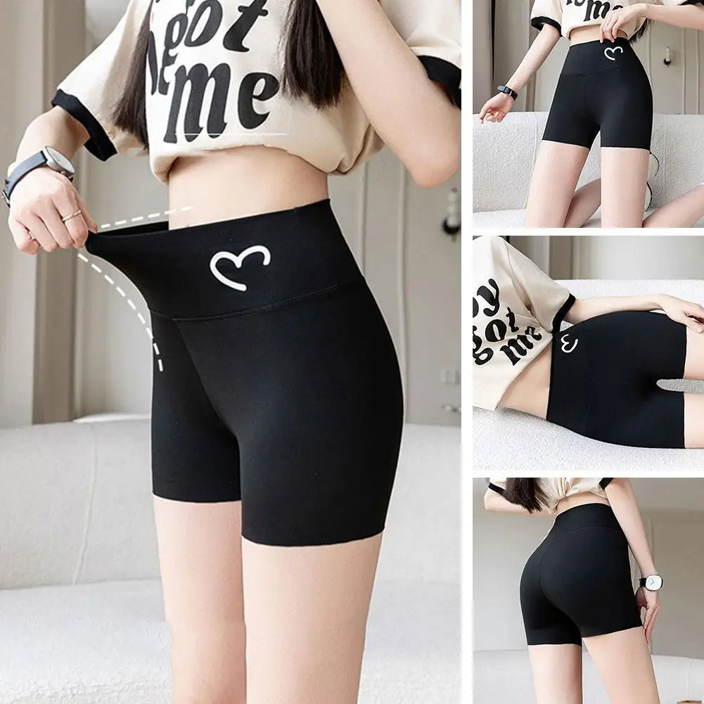 

Summer Thin Sunscreen Sharkskin Cycling Shorts Women Multi Color Stretch Tight Slim Fitness Bicycle Knee Length Shorts