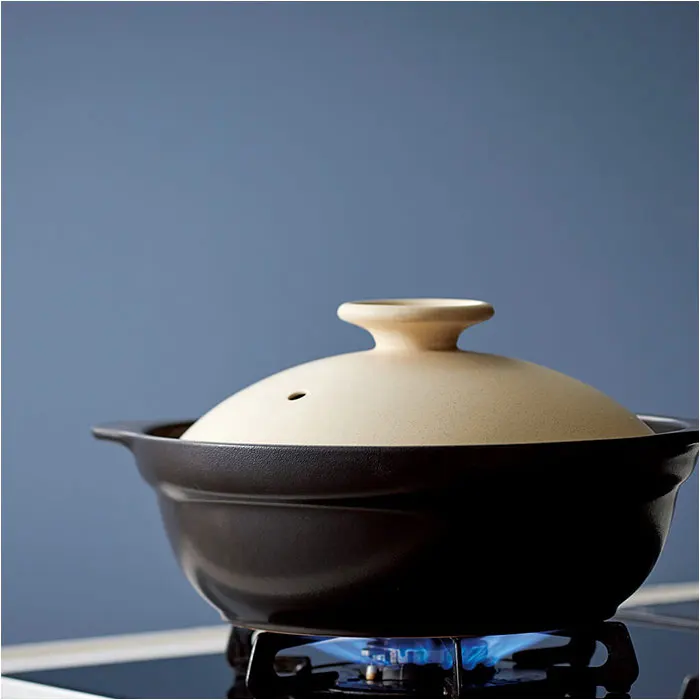 

High Quality 1.9L Ceramic Kitchen Pot: IH, Gas Stove, Oven Compatible