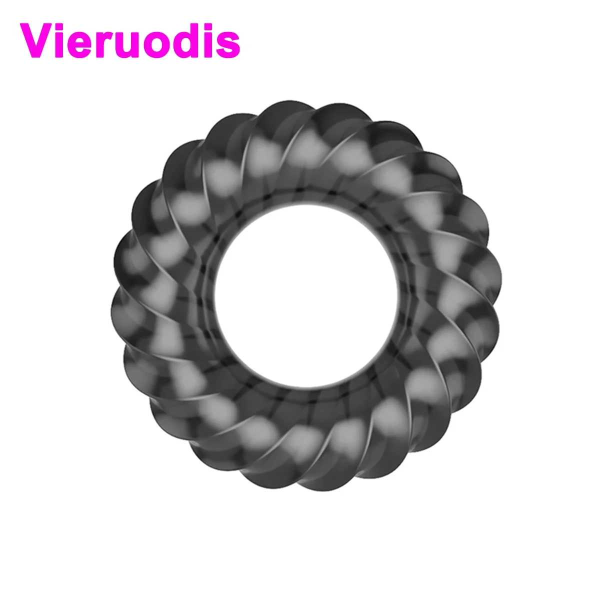 3D Spiral Ring For Penis Sex Toys For Men Delay Time Ejaculation Cockring Soft Elastic Erotic Adult Toys Rings For Male