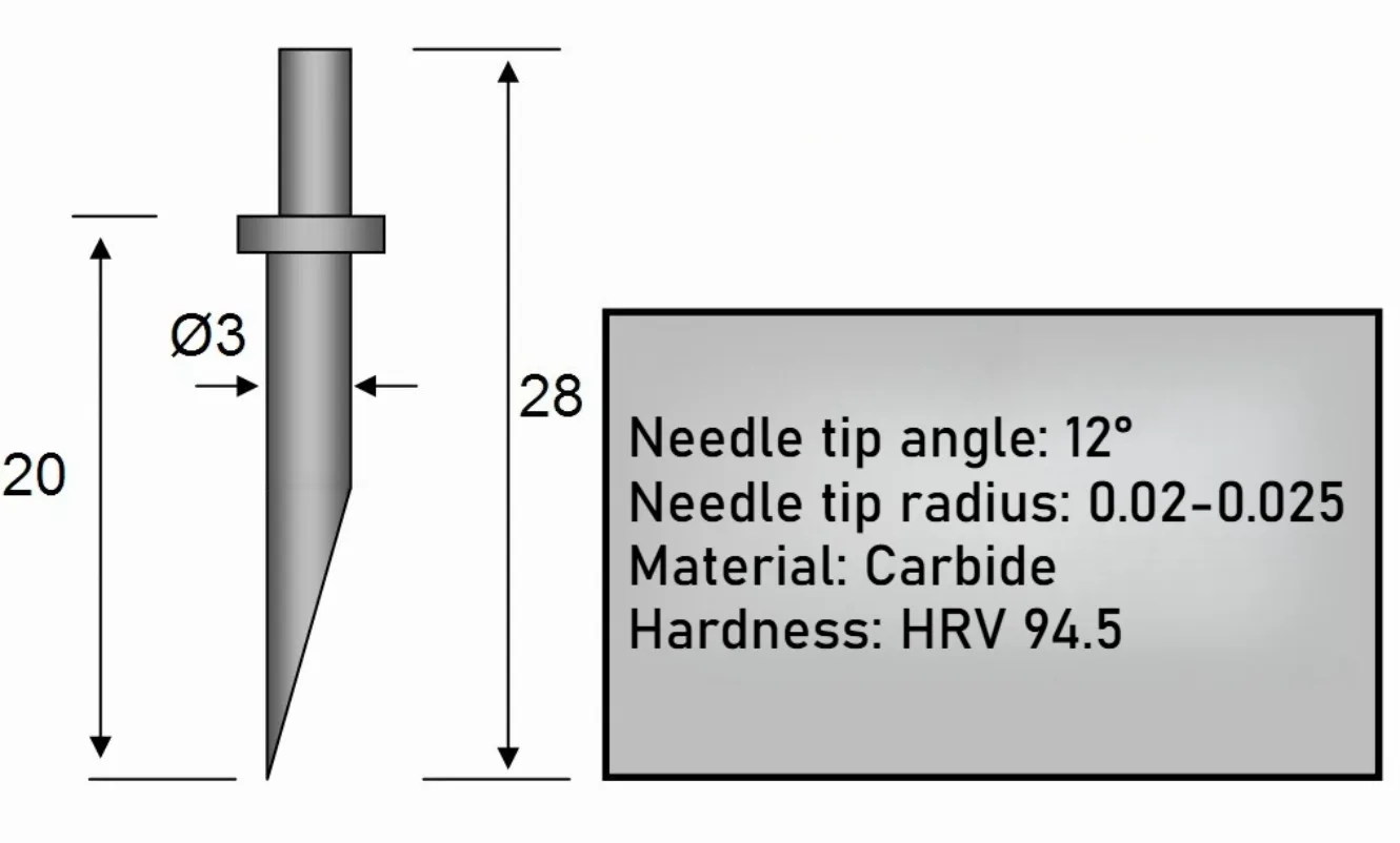 SPH-71 Carbide Stylus For Mitutoyo 354884 Surface Profiler Stylus 1PC