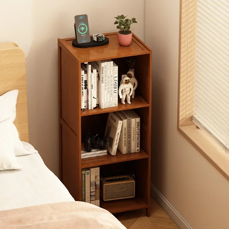 Stable Bedside Tables Shelves Small Bedroom Bedside Tables Alternatives Simple Modern Rental Housing