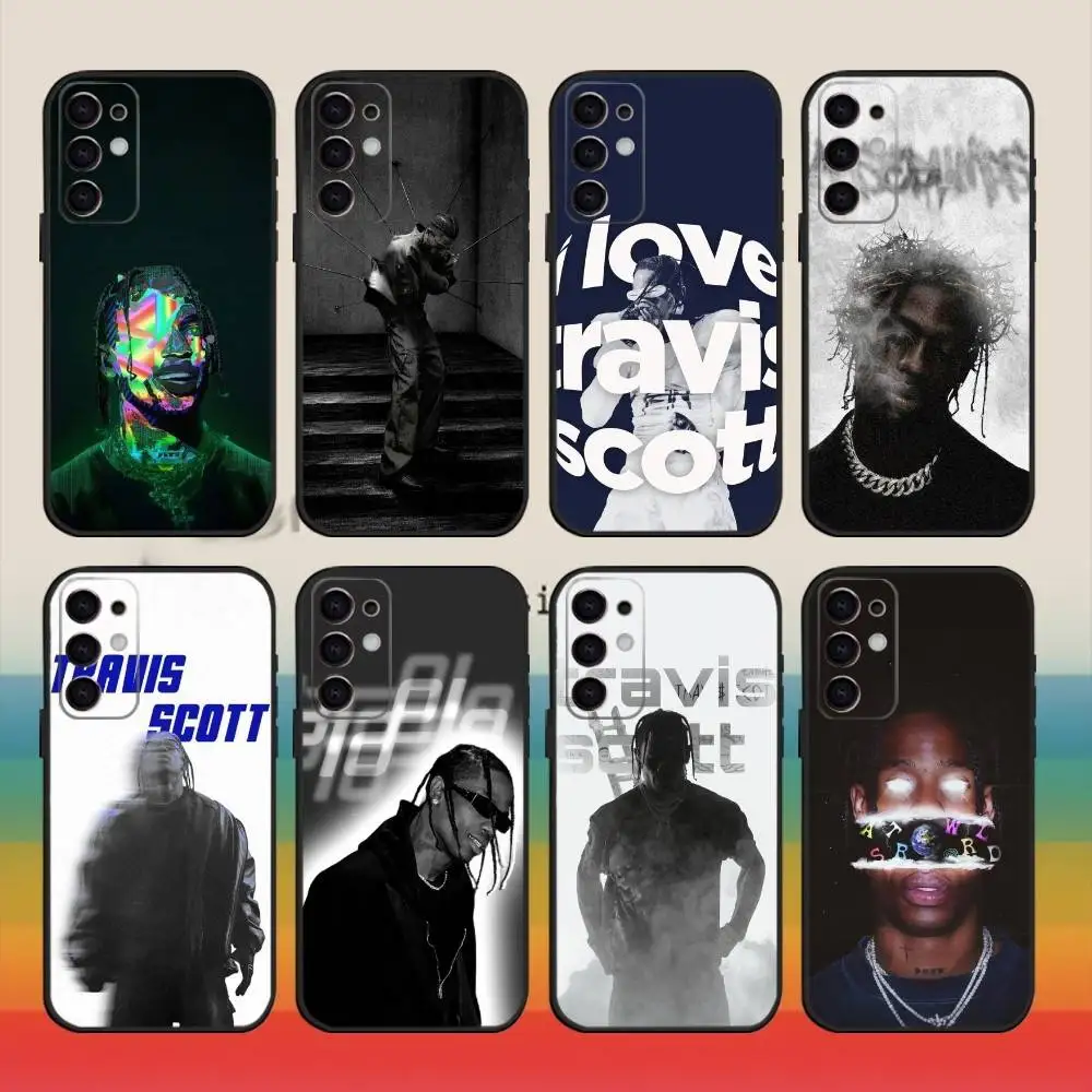 

Travis S-Scott Cactus Jack Phone Case For Samsung S25,S24,S21,S22,S23,S30,Ultra,S20,Plus,Fe,Note,10,9,5G Black Cover