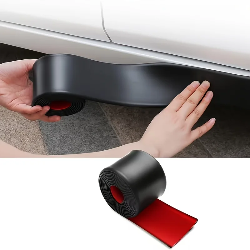 2-Pack Car Side Panel Protection Roll, Universal Pvc Anti-Scratch Edge Guard Suitable for Cars, Trucks, Suvs, Bumper Body Protector, Vehicle Edge Guard with Low-Profile Design