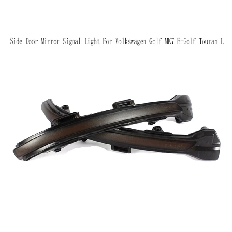 

Exterior Rearview Mirror Flowing Light Side Door Mirror Signal Light For Golf MK7 E-Golf Touran L-T45C