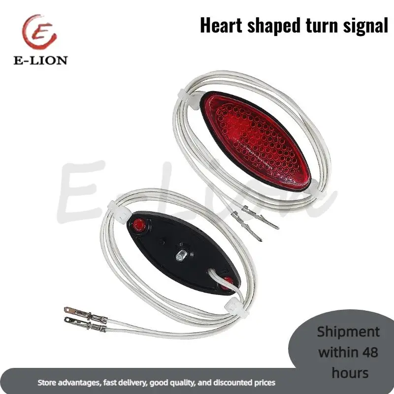 

Стоп-сигнал для разборки электрического скутера, подходящий для электрического скутера Little Dolphin, левый и правый указатели поворота, задние фонари