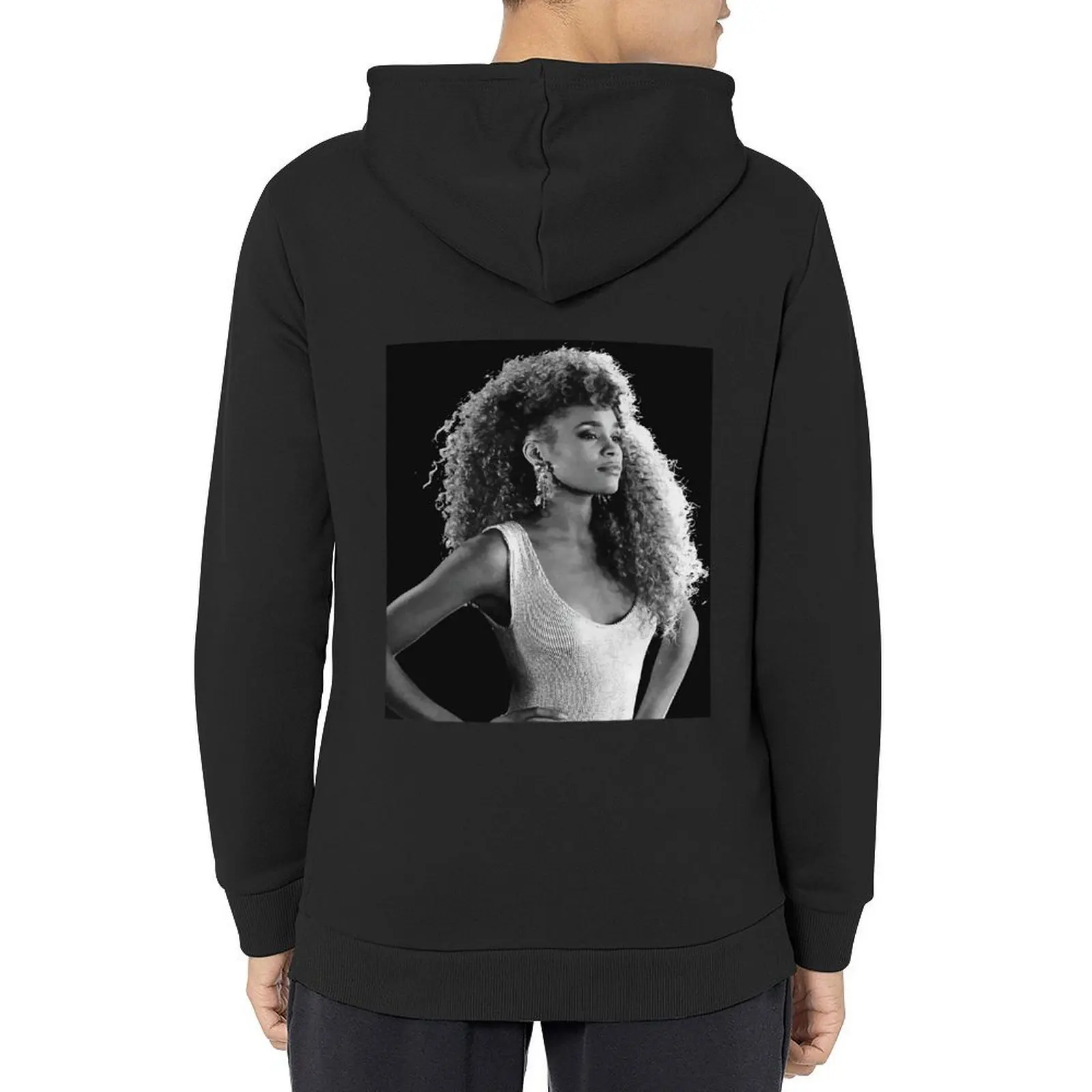 

Whitney Houston Printed Hoodie mens designer clothes male clothes korean autumn clothes men's sweat-shirt hoodie streetwear