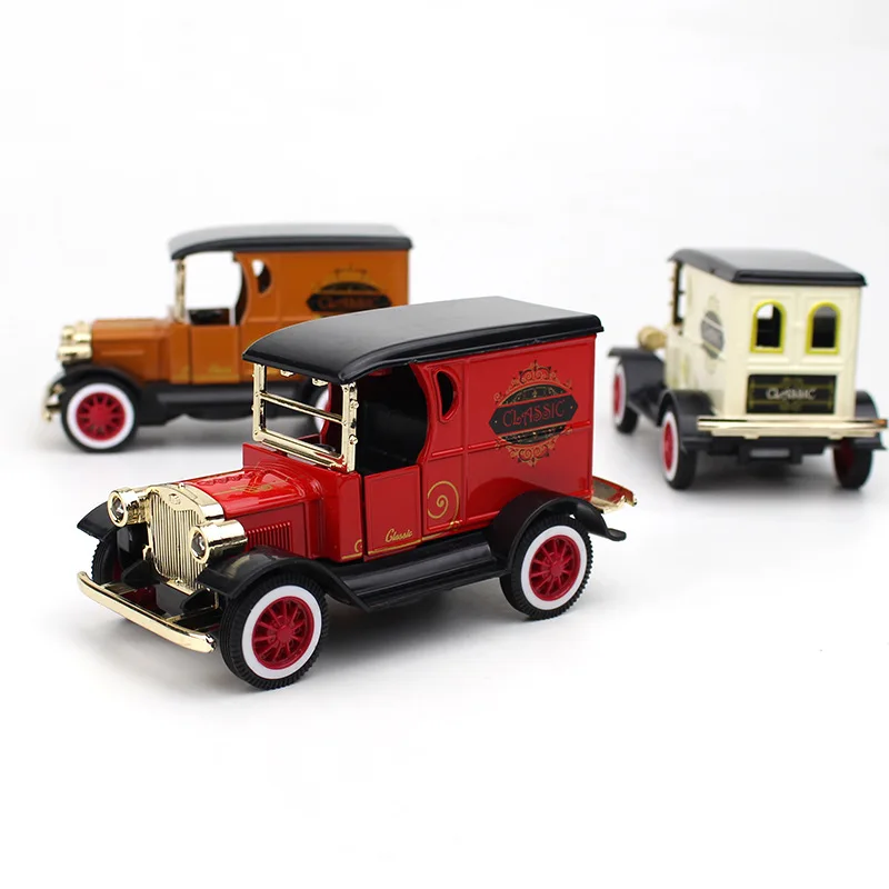 

Классический Т-образный ретро винтажный старый автомобиль из сплава, реверсивная модель игрушки, ностальгический подарок на день рождения и праздник для мальчиков, игрушка в подарок, украшение для торта