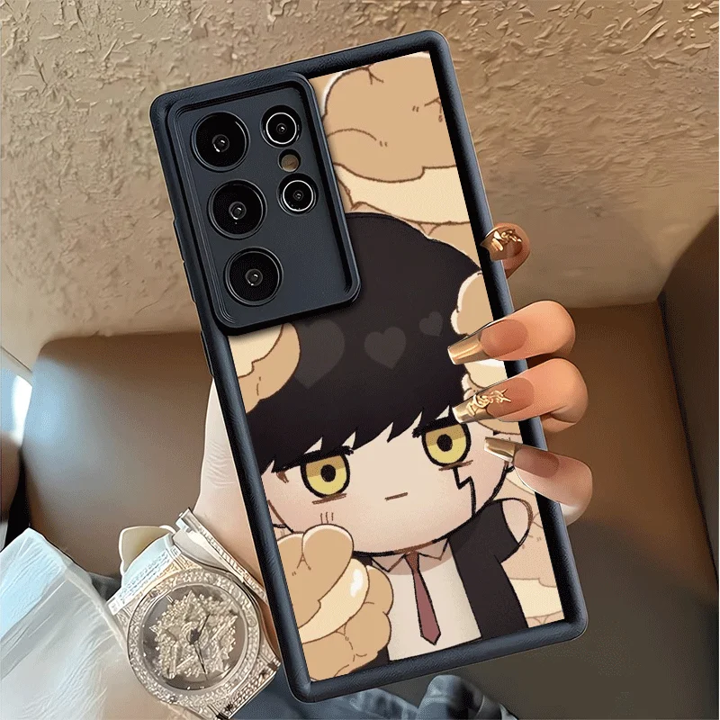 Mashle Magic And Muscles Anime Shockproof Phone Case For Samsung Galaxy S23 S24 S25 S26 Ultra S21 FE S20 Plus 5G Silicone Cover view 4
