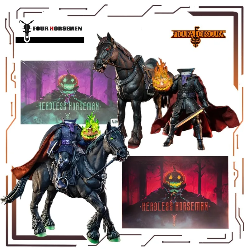 

Spot Goods Four Horsemen Studios Original Shadow Form Series Headless Knight Set Anime Action Model Toys Model Gifts for Boys