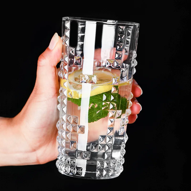

Creative Whiskey Glass Set Classic Elegant Cups for Juice Milk Home Drinkware