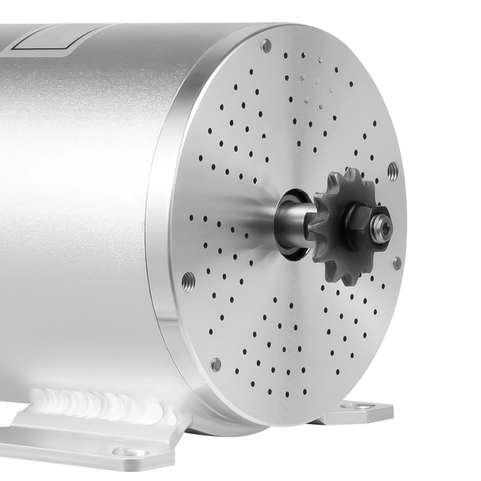 3KW Electric Motor for Bicycles, Go-Karts, 48-72V, Brushless, Includes Controller, Throttle, Handlebars, and T8F Chain Kit