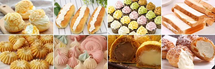 Neuer Zustand Cupcake Batter Depositor Cake Paste Injecting Filling Machines