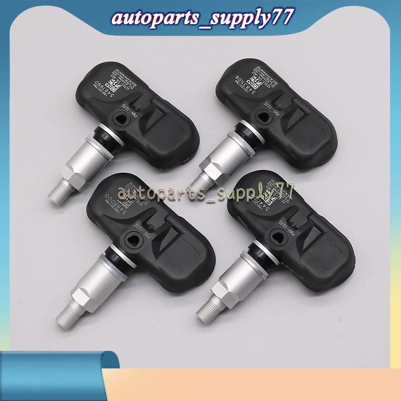 4Pcs 315MHz New Tire Pressure Sensor For Acura MDX TSX RDX Honda Pilot 2007-2015 PMV-107G 42753STKA02 42753STKA03 42753-STK-A04