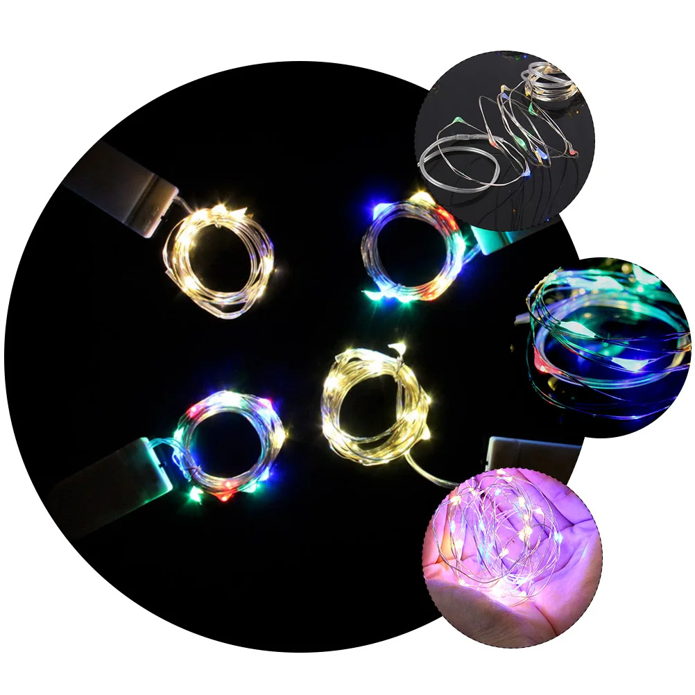 1 قطعة عيد الميلاد LED سلسلة أضواء باقة ملونة الديكور حفلة غرفة نوم حديقة فناء الزفاف مهرجان مصباح رومانسي