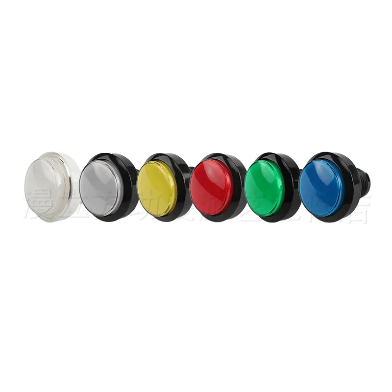 5pcs 46# Round Button Game Machine Button Guess the Mouse Cigarette Machine Button Switch Micro Switch Bracket Light