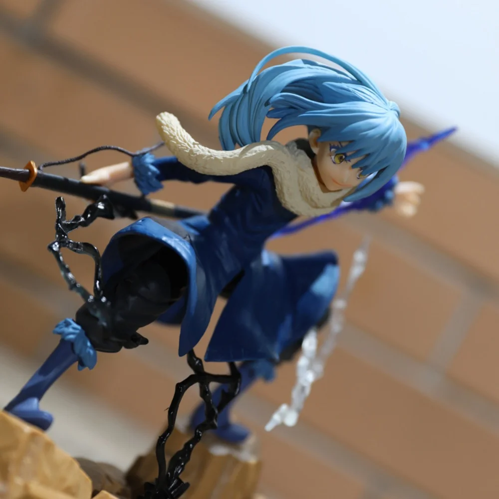 Anime daquela época eu reencarnei como um slime rimuru tempest pvc figura de ação modelo colecionável boneca brinquedo 18cm