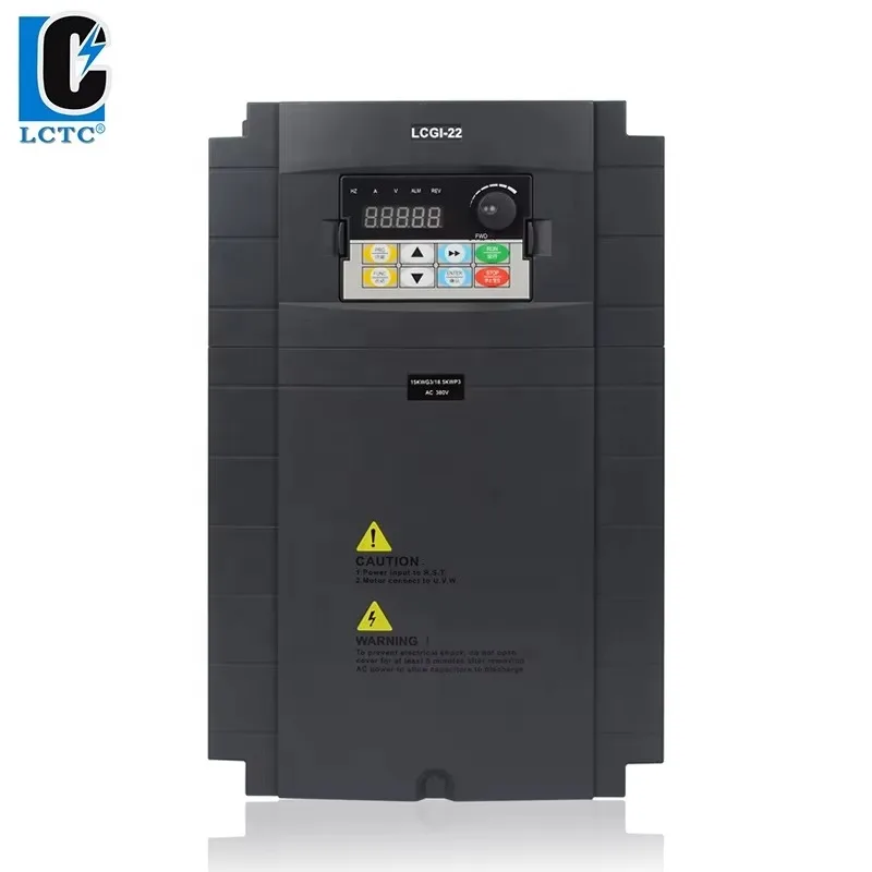 Inversor de frecuencia de accionamiento de motor de CA inversor de control vectorial trifásico 380V 5.5KW VFD