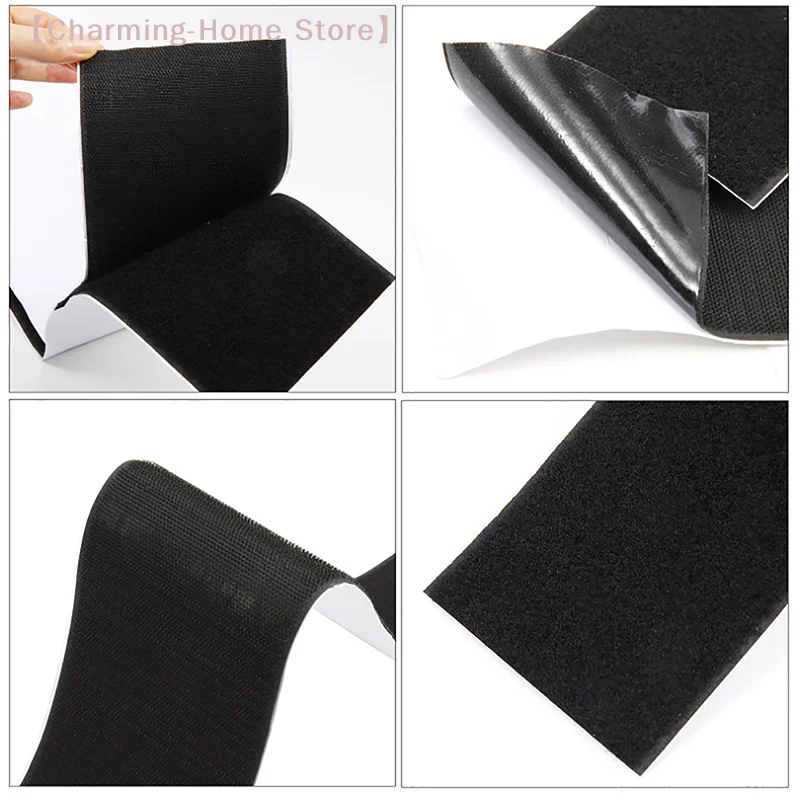 【M】2Pcs/Set Adhesive License Plate Holder Frameless Black Weather-proof Number Plate Holder for Vehicles/Car/SUV Accessories