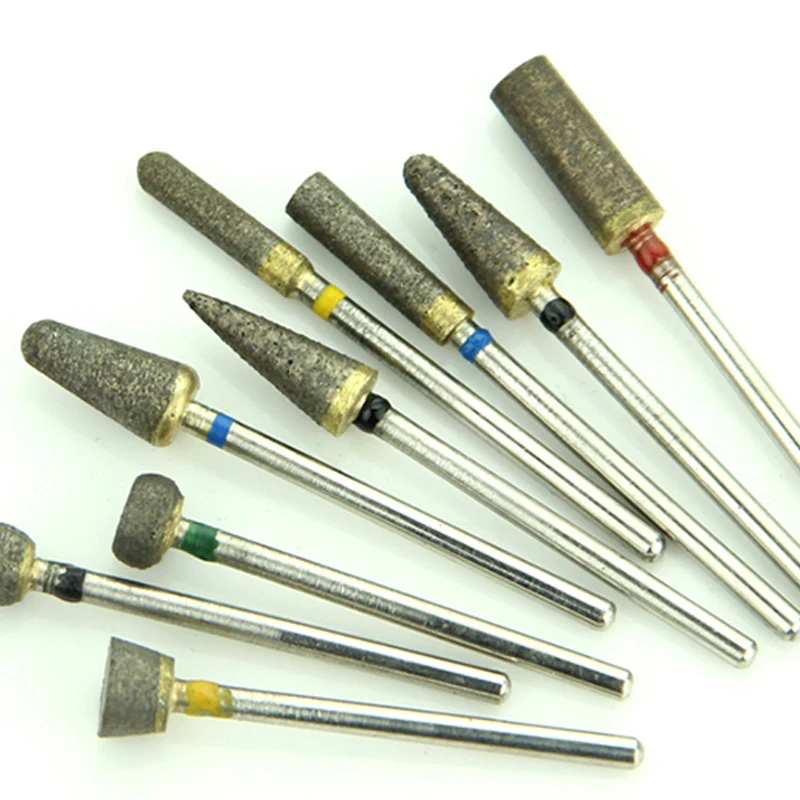 LODDEN Dental Lab Burs High Quality Fully-Sintered Diamond Bur.HP for Low Speed Handpiece Polishing Bur Grinding Head Drill F050