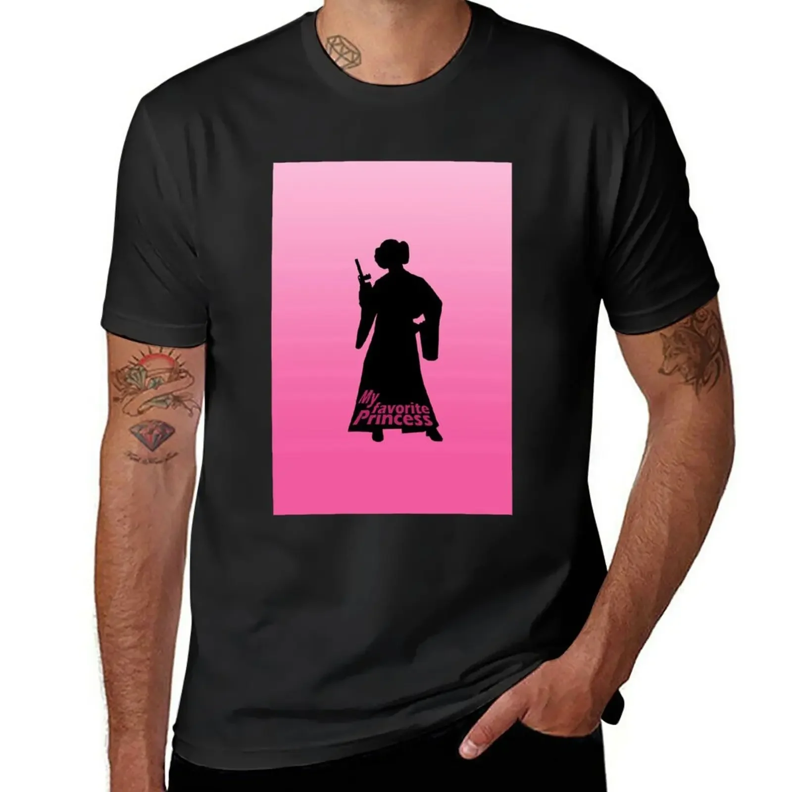 New My Favorite Princess T-Shirt graphics t shirt customized t shirts black t shirts for men