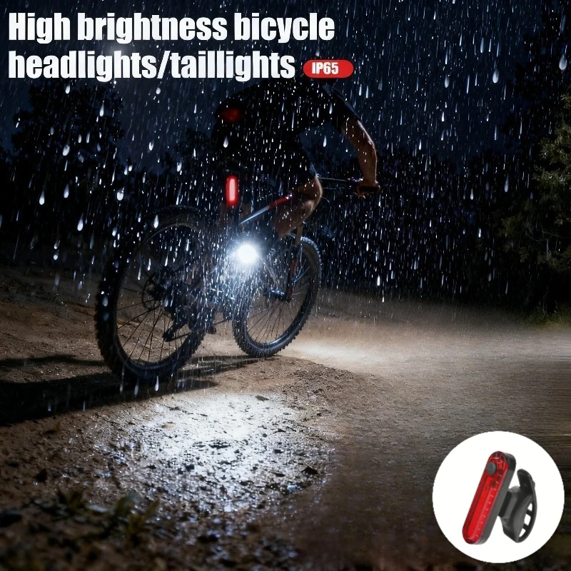 Outdoor Portable Bicycle Tail Light, Cycling blub, 4 Adjustable Modes. Warning ,Marker, Adventure Light