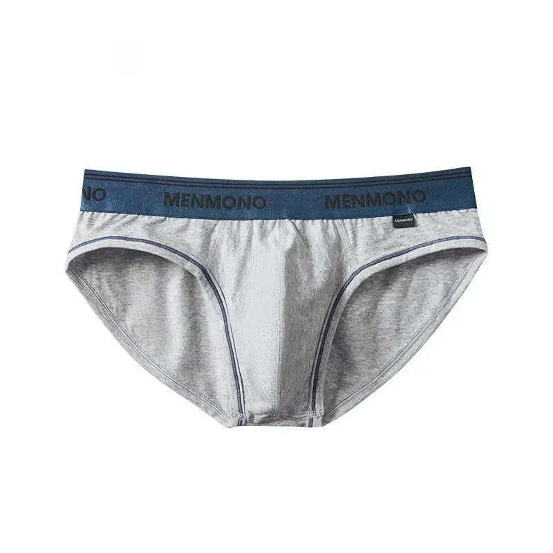 

Мужское сексуальное короткое нижнее белье, молодежное сексуальное бикини с низкой посадкой и U-образной выпуклой сумкой, эластичный хлопок, удобные дышащие спортивные трусы, трусы