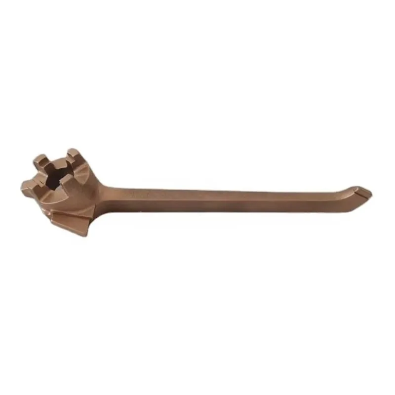 Non Sparking Tools Aluminum Bronze Bung Wrench 305mm High Security Easy and Fast to Use