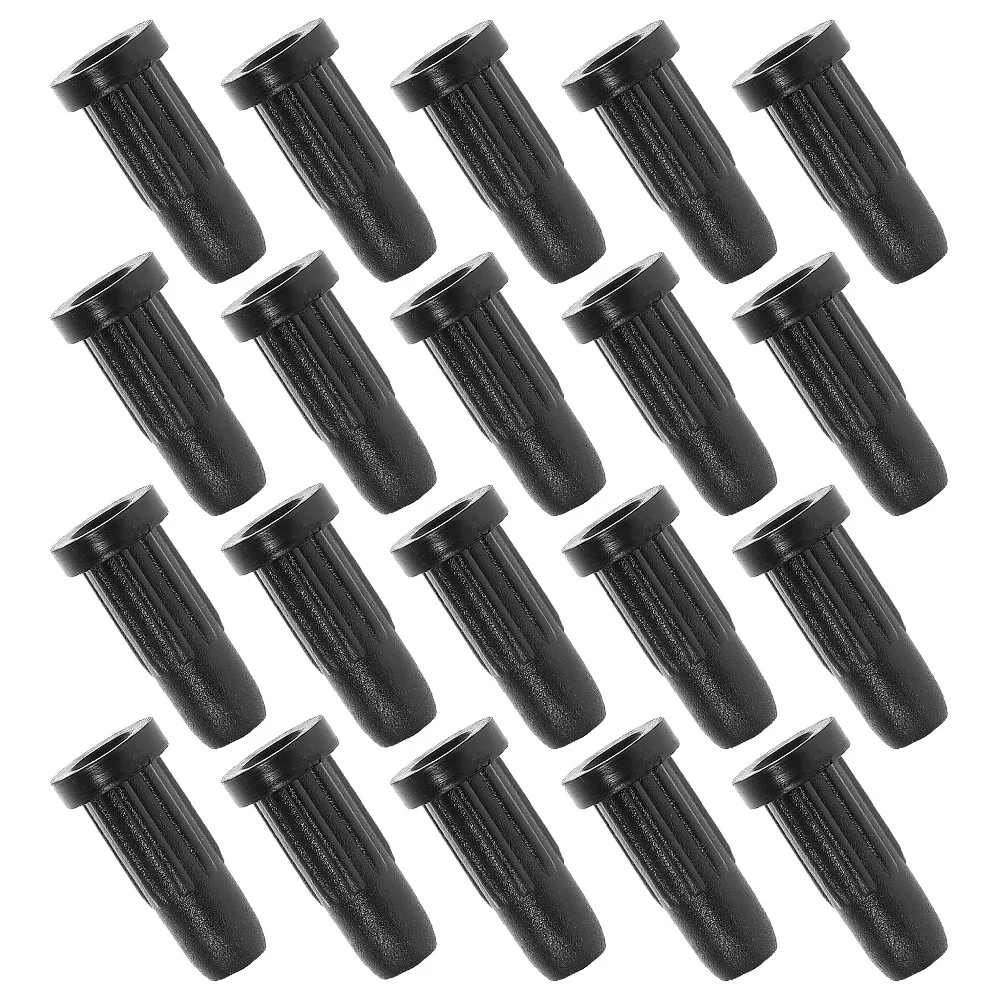 

25pcs Chair Wheel Stopper Protective Cover Universal Fit Swivel Caster Case for Office Stool Rolling Chair Floor Protector