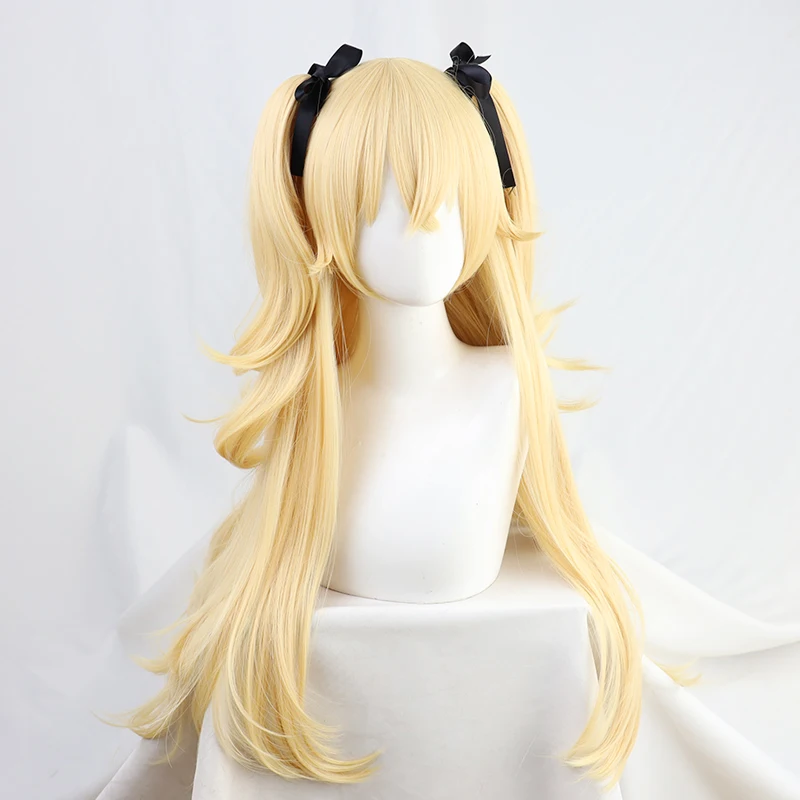 Genshin Impact Venti Diluc Zhongli Albedo Xiao Kaeya Ganyu Hutao Aether Tartaglia Klee Ningguang Rosaria Sucrose Cosplay Wig