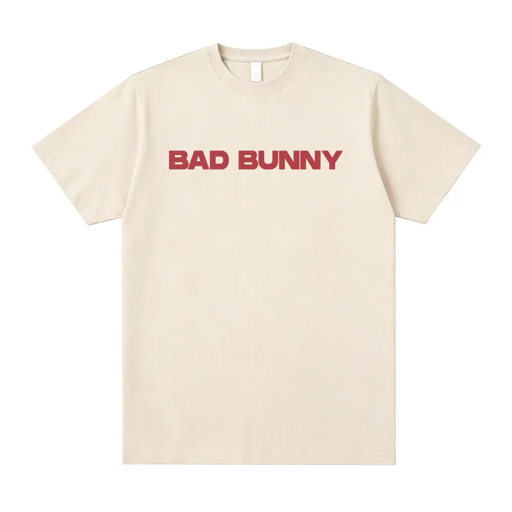 

Rapper Bad Bunny T Shirts Debi Tirar Mas Fotos DTMF T-shirt Men's Clothing Hip Hop Fashion Streetwear Male Casual Vintage Tshirt