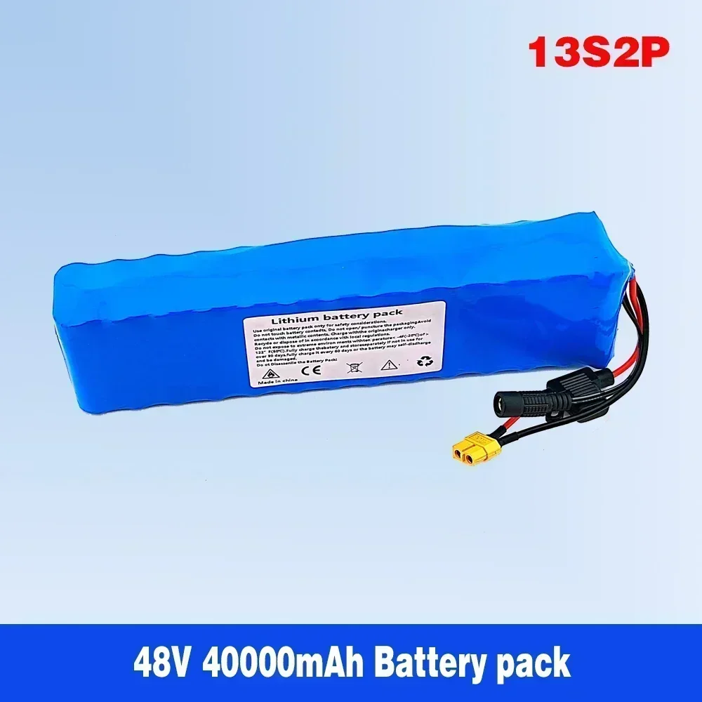 48v 40AhLithium battery 18650 li-Ion Battery Pack 13S2P Bike Conversion Kit Bafang 1000w baterias,litio 48v  battery pack