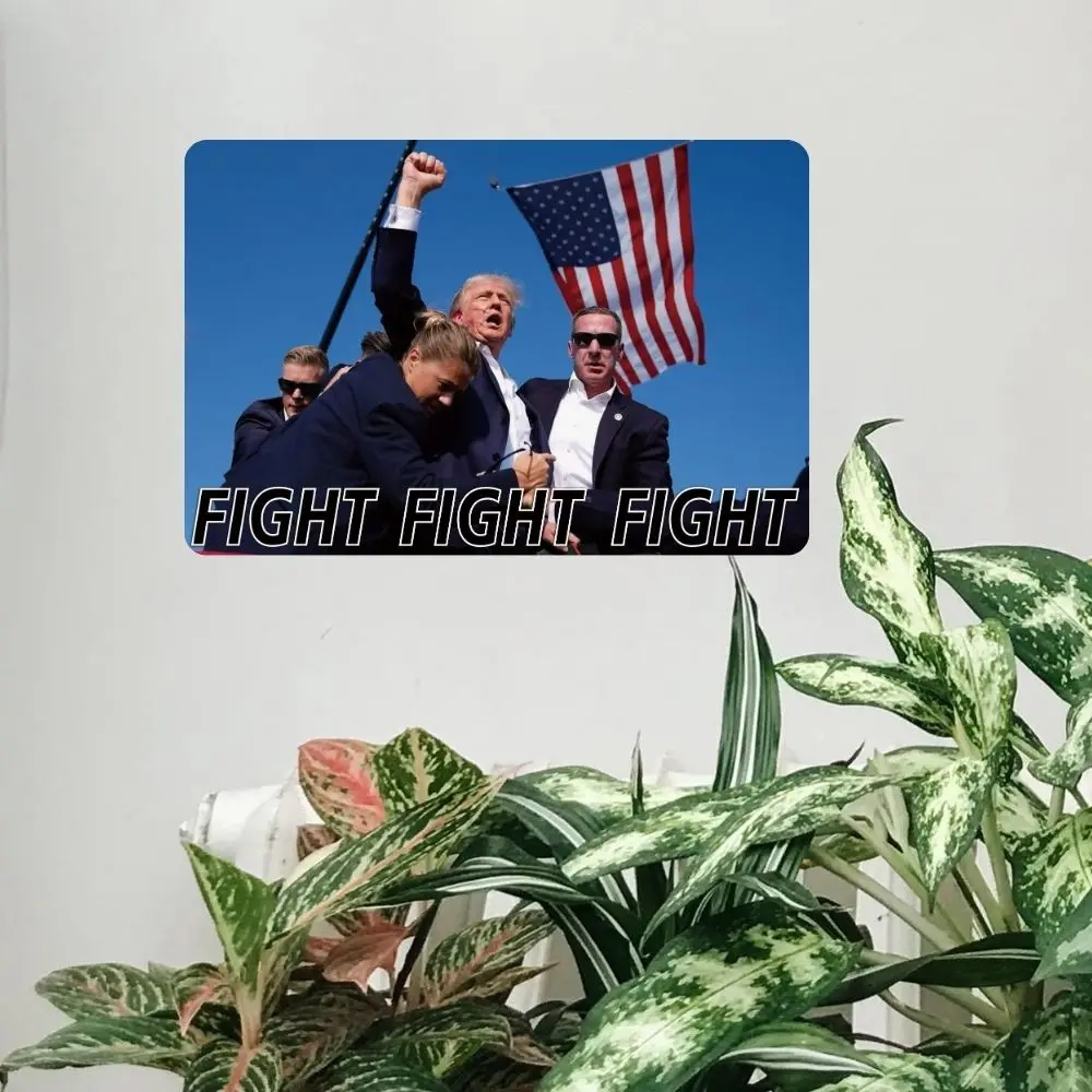 Trump Metal Sign Decor American Tin Sign Trump Display Poster Plaque Home Bar Living Room Kitchen Garage Man Cave Bar Wall Decor