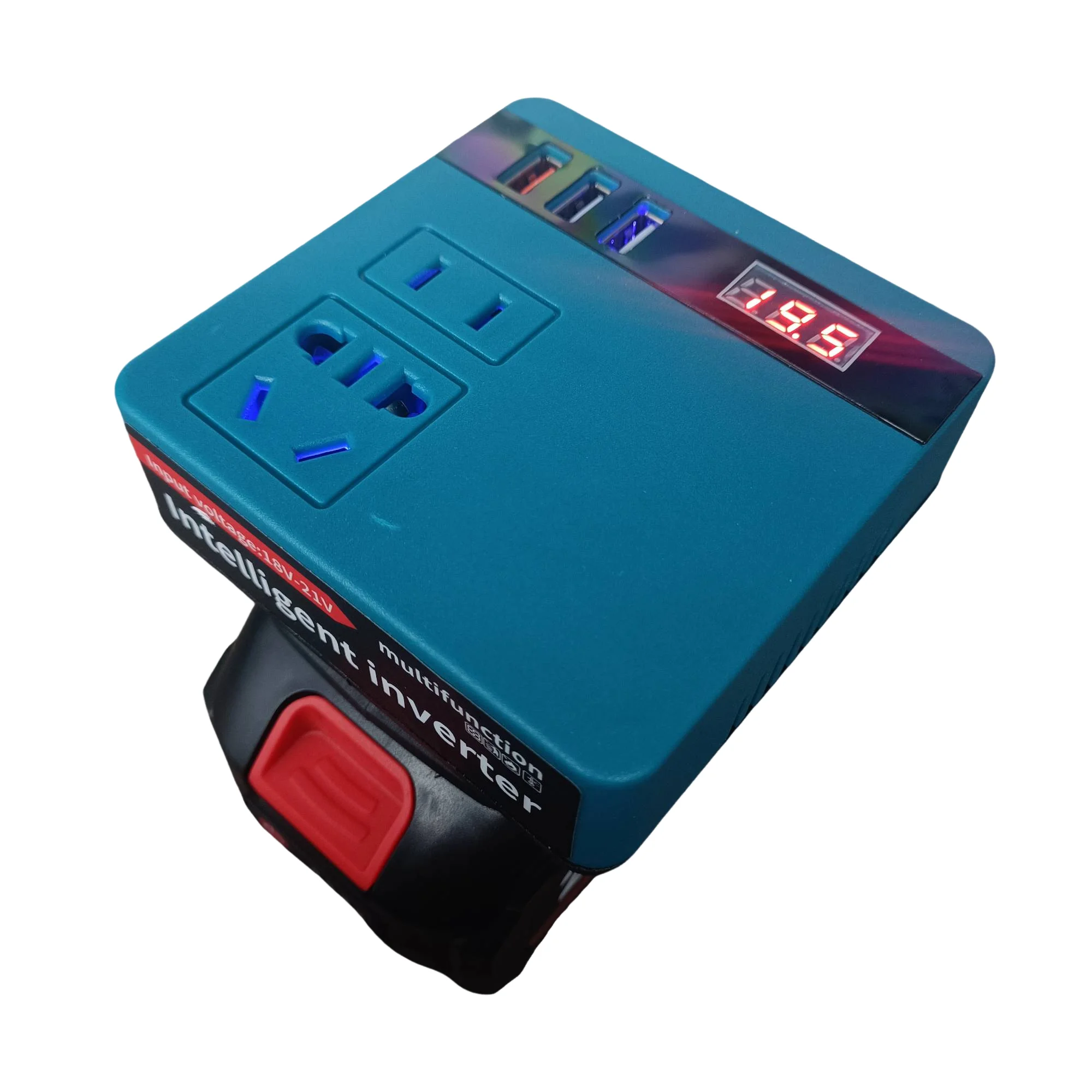 Makita Lithium Battery Inverter, Electric Tool Battery Inverter AC220V/ DC5V/20V Outdoor Operation Inverter