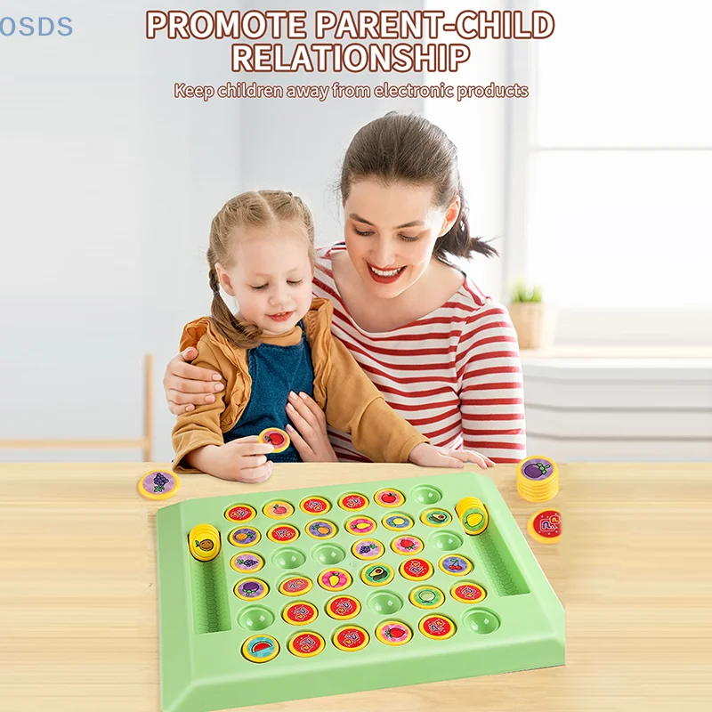 الوجه الشطرنج الذاكرة لعبة الشطرنج لعبة سطح المكتب 36 بطاقة الذاكرة دعابة الدماغ استراتيجية الأسرة لعبة لرياض الأطفال 4 5 6 سنوات من العمر #5