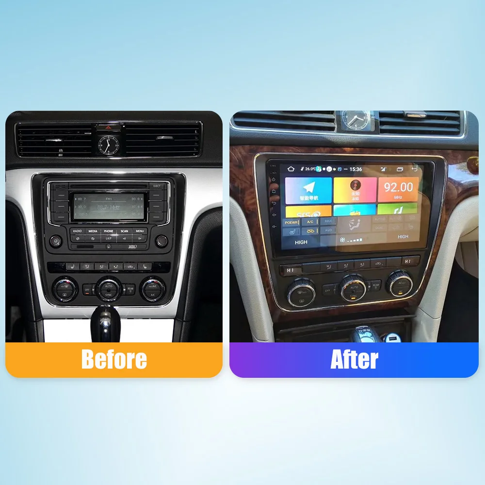 

Android Car Radio Multimedia Player For VW PASSAT 2011-2019 2Din GPS Navigation Carplay Android Auto Autoradio BT WIFI 4G Stereo