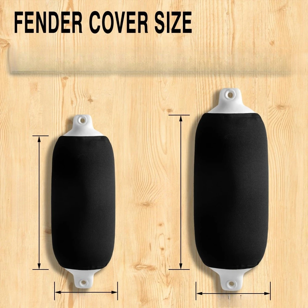 

Premium Fender Cover Boat Fender Cover For Center Rope Tube Style for 160mm x 580mm /6.5 inches x 23 inches (G2)Fenders