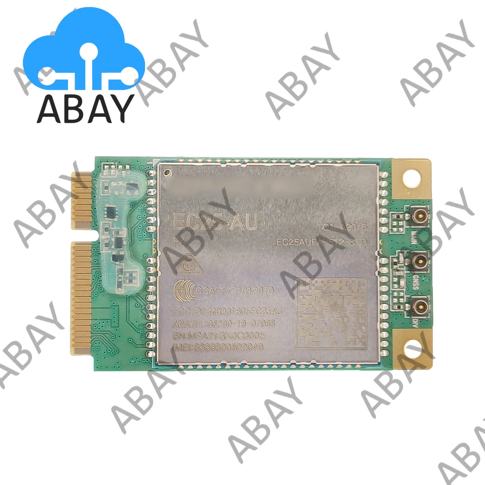 

Quectel EC25AUFA MINIPCIELTE 4G Cat 4 Module EC25AUFA-512-STD EC25AUFA EC25 Mini Pcie Multi-constellation GNSS Support GPS