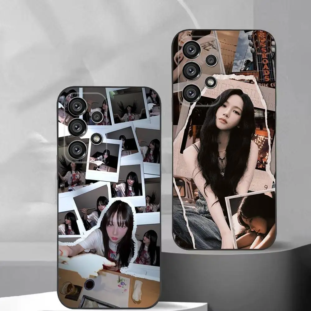 

KARINA Phone Case For Samsung S25,S24,S21,S22,S23,S30,Ultra,S20,Plus,Fe,Lite,Note,10,9,5G Black Cover