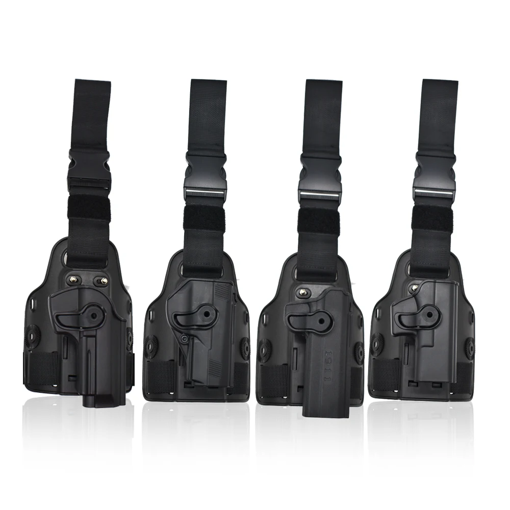 IMI funda de muslo para pistolas GL17/Beretta M9/Colt 1911/PX4 - imagen 4